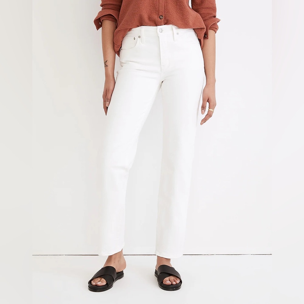 Madewell Mid-Rise Perfect Vintage Straight Jean NWT